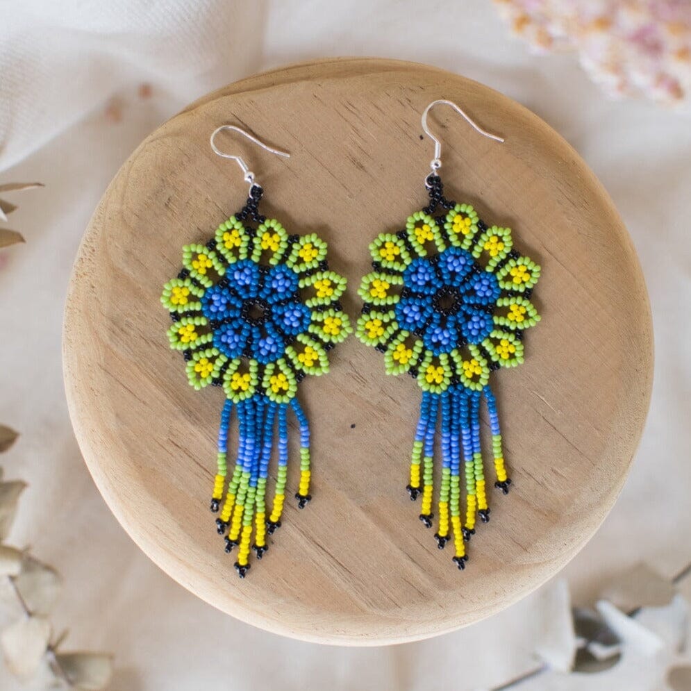 Lime earrings on sale