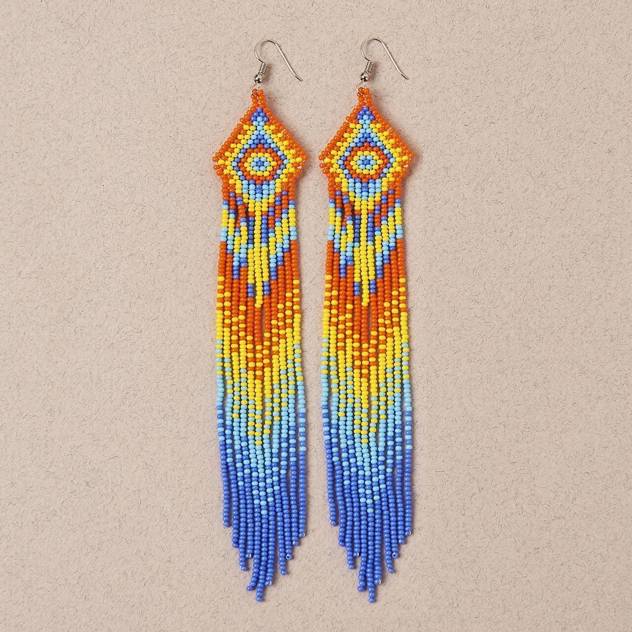 Beaded Earrings | Macaw – Mother Sierra