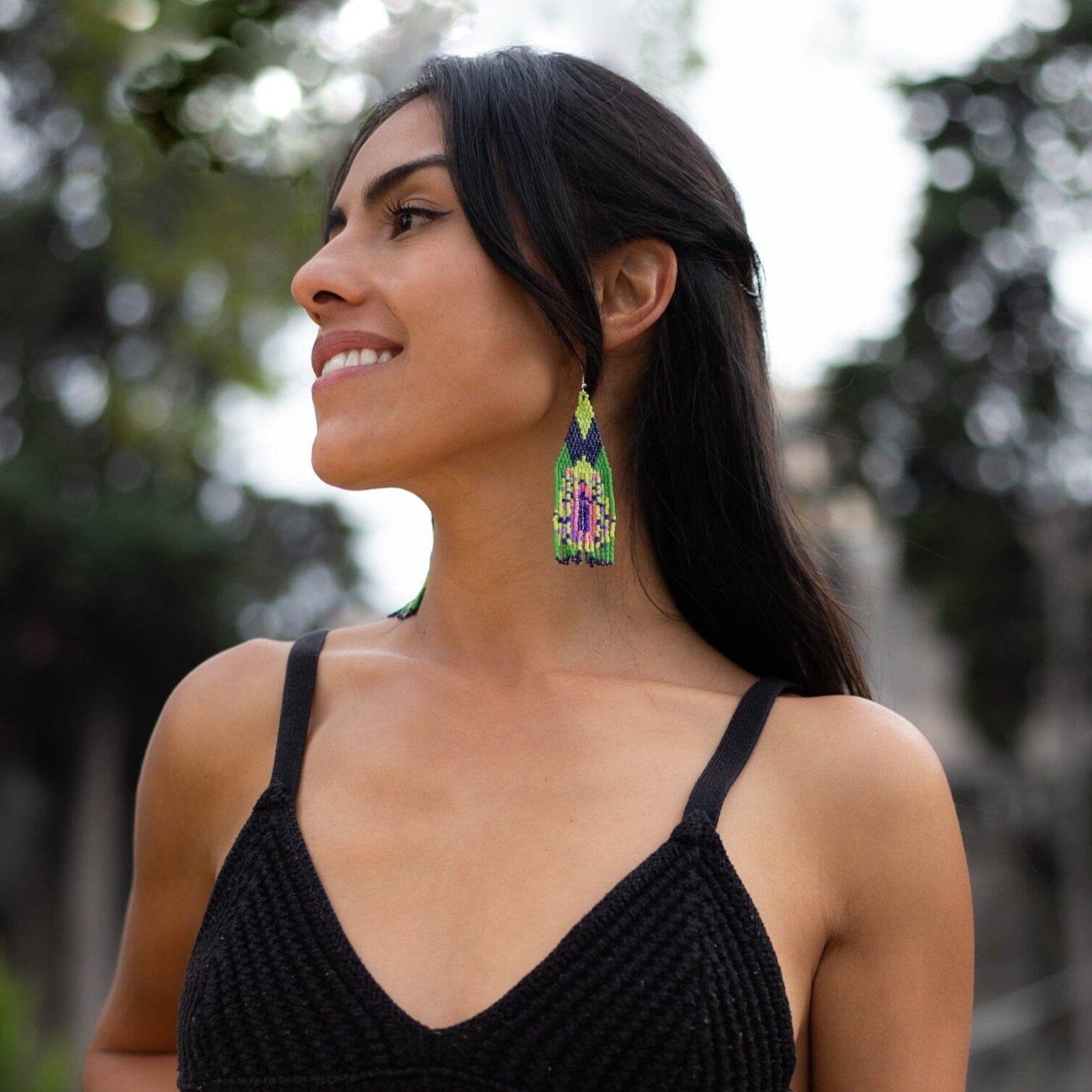 Escarabajo Earrings Mother Sierra 