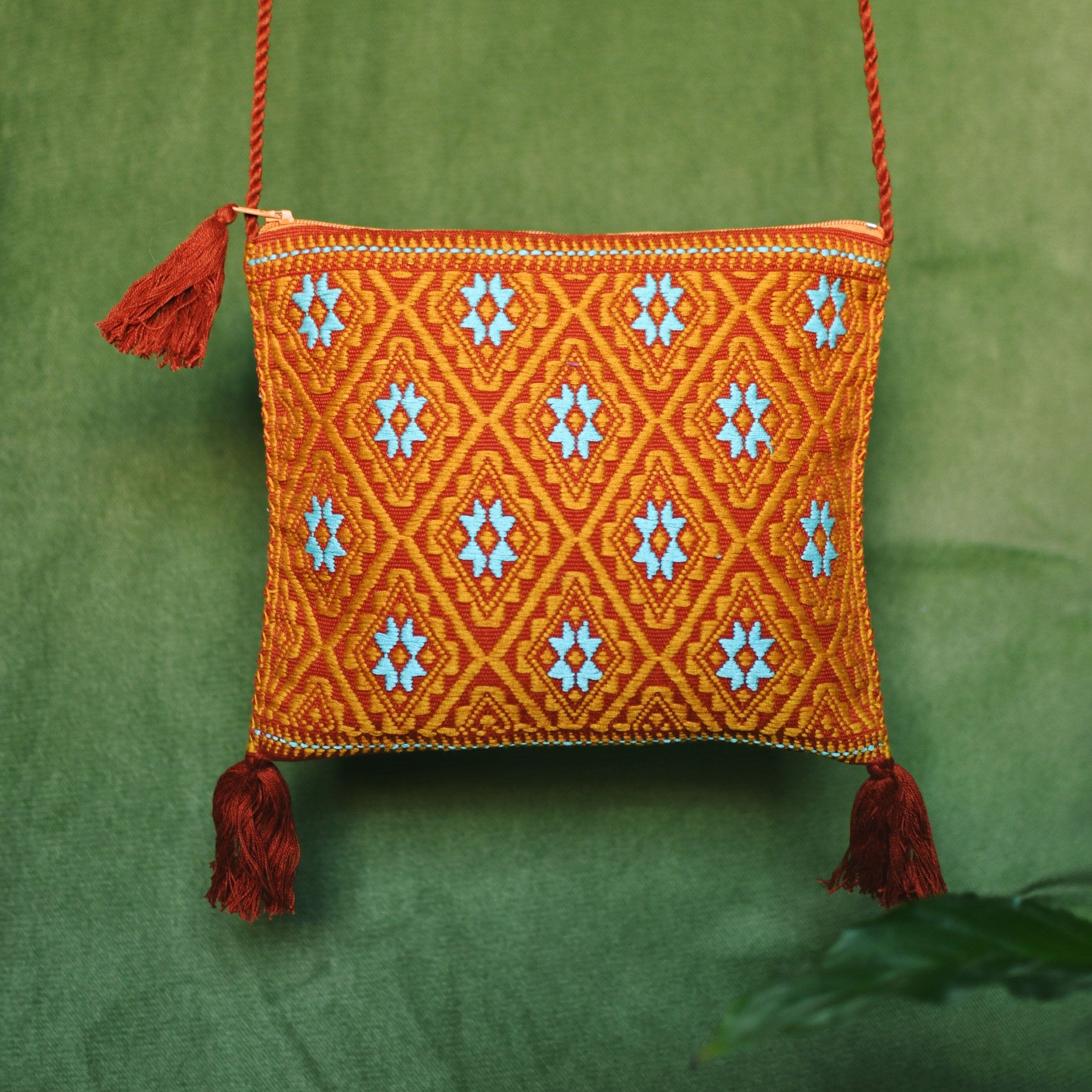 vienna Textile Bag Textile Bags handmade Mother Sierra chiapas mexico mexican accessories native american statement piece 