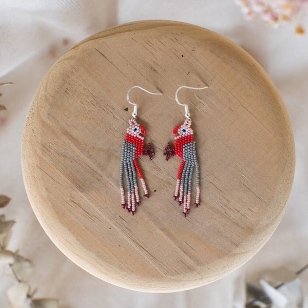 Galah earrings sale