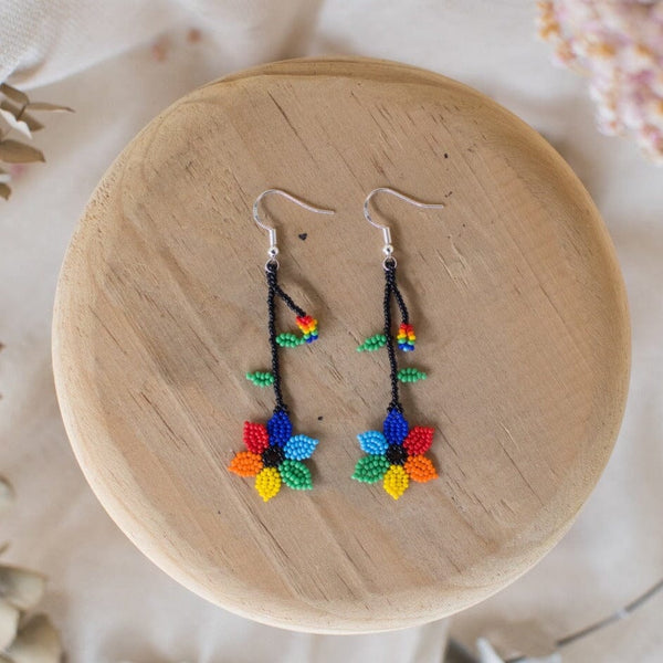 Beaded Earrings | Rainbow – Mother Sierra